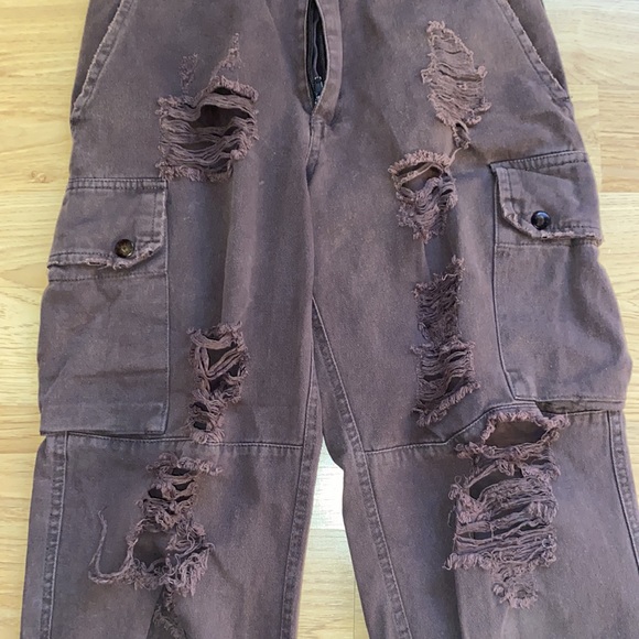 Carmar denim ripped blown cropped jeans - Picture 3 of 5